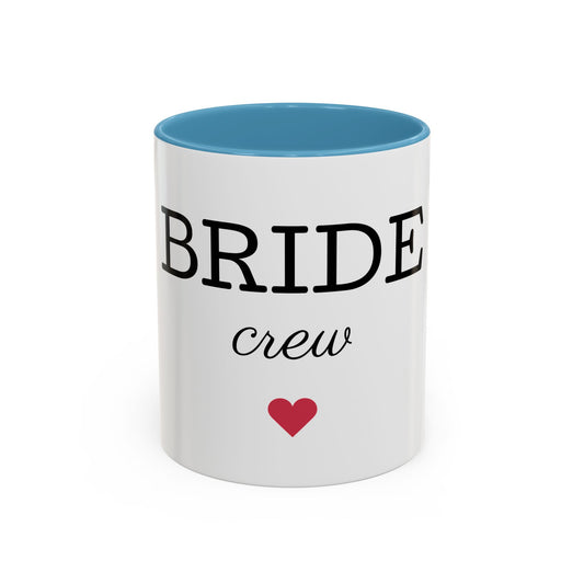 Bride Crew Accent Coffee Mug - Perfect Gift for Bridal Parties & Celebrations